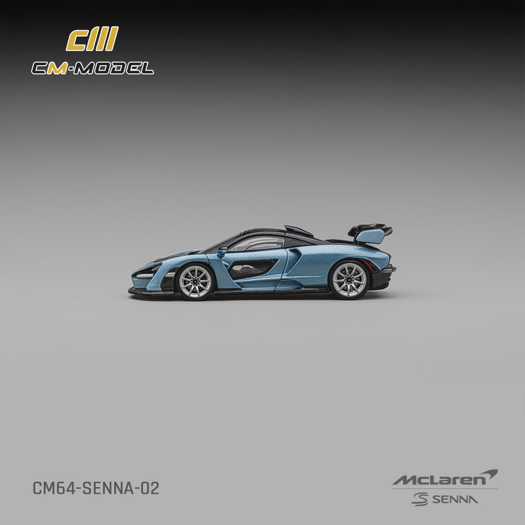 1/64 Mclaren Senna Ice blue - CM Models - CM64-Senna-02