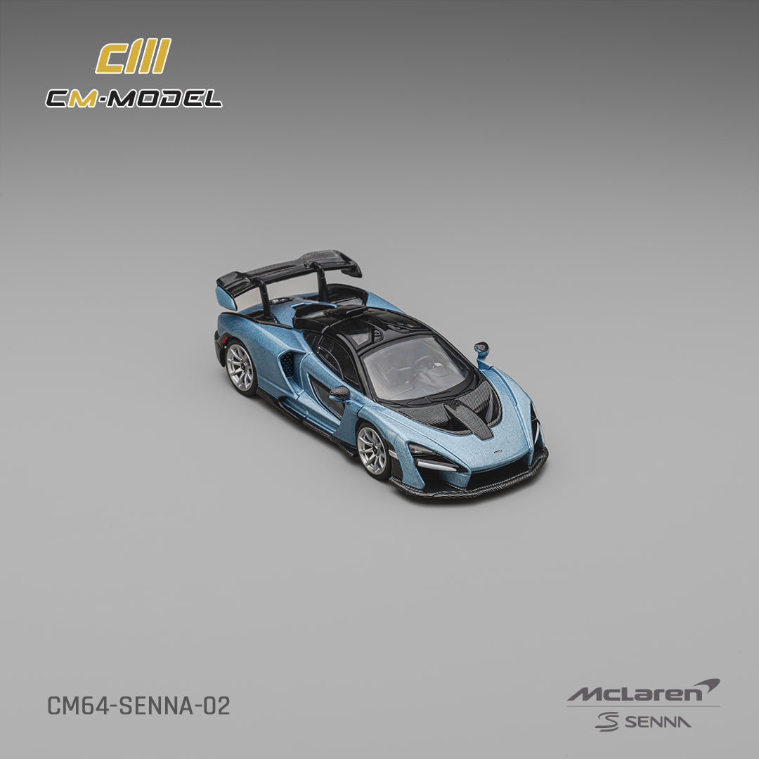 1/64 Mclaren Senna Ice blue - CM Models - CM64-Senna-02
