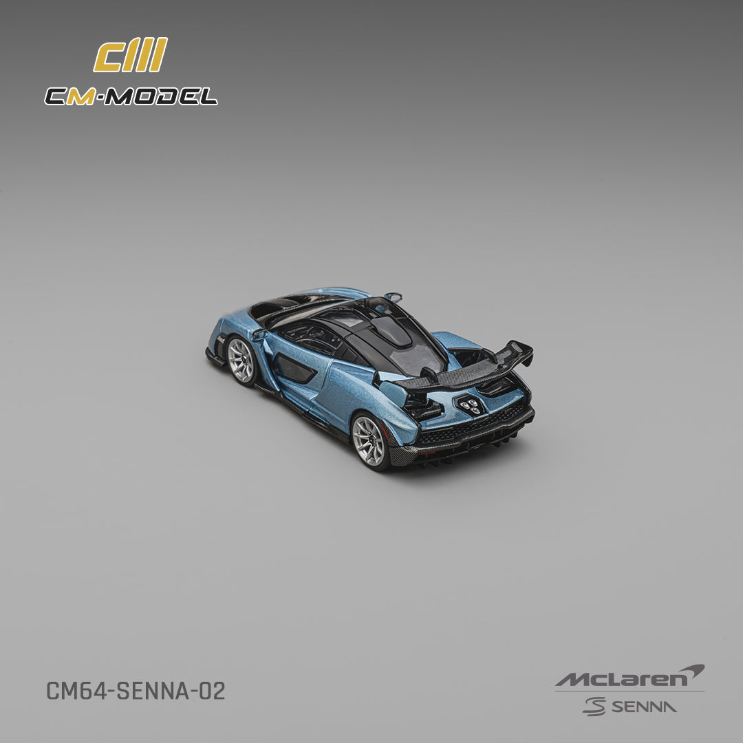 1/64 Mclaren Senna Ice blue - CM Models - CM64-Senna-02