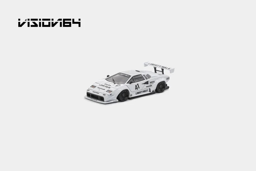 1/64 Lamborghini Countach LB Works - Vision64 - 3 colours deluxe box.