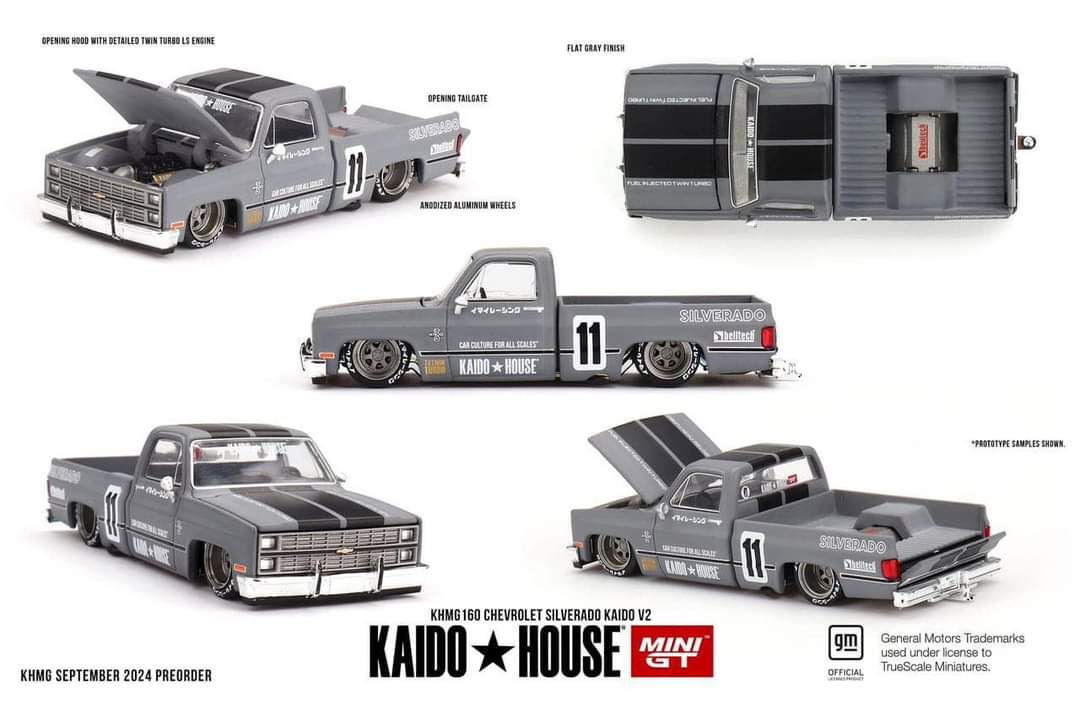 1/64 Chevrolet Silverado KAIDO V2 - MGTKHMG160