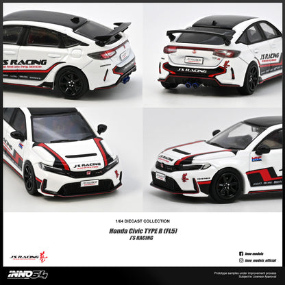 1/64 HONDA CIVIC (FL5) J'S RACING - Inno64 - IN64-FL5JS-WHI