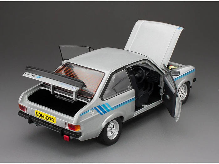 1/18 -  1980 Ford Escort Harrier, Stratos Silver - Sunstar  H4637RHD