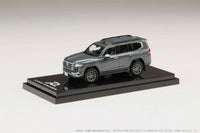 1/64 Toyota Land Cruiser (JA300W) ZX, grey metallic with black