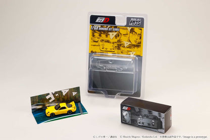 1/64 Initial D MAZDA RX-7 (FD3S) Project D Keisuke Takahashi VS Wataru Akiyama  - Hobby Japan - HJDMD002B