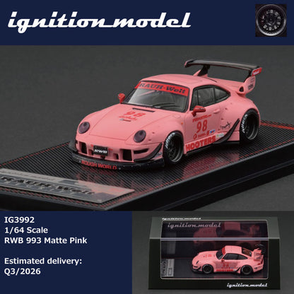 1/64 RWB 993, matte pink - Ignition Models - IG392