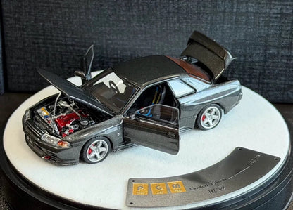 1/64 Nissan GT-R R32 Metallic Gray - PGM Models - PGM-641101 - 2 options
