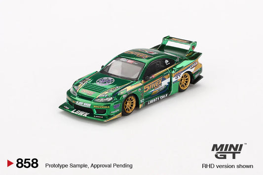 1/64 NISSAN LB-SUPER SILHOUETTE S15 SILVIA LBWK 2024 FAUSTO RACING (RHD) - MGT00858-R