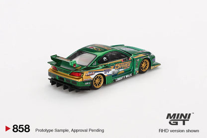 1/64 NISSAN LB-SUPER SILHOUETTE S15 SILVIA LBWK 2024 FAUSTO RACING (RHD) - MGT00858-R