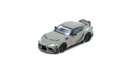 1/64 TOYOTA SUPRA A90 DARWIN PRO Matt Green - Inno64 - IN64-A90DP-MATGR