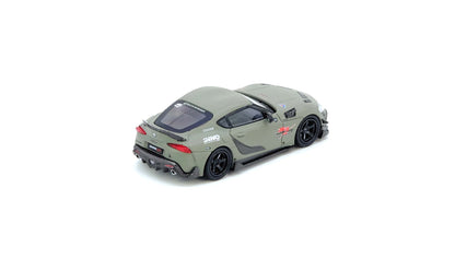 1/64 TOYOTA SUPRA A90 DARWIN PRO Matt Green - Inno64 - IN64-A90DP-MATGR