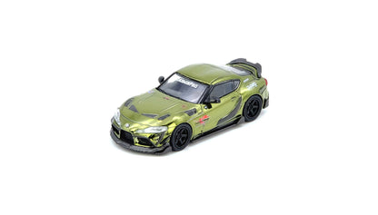 1/64 TOYOTA SUPRA A90 DARWIN PRO Matt Green - Inno64 - IN64-A90DP-MATGR