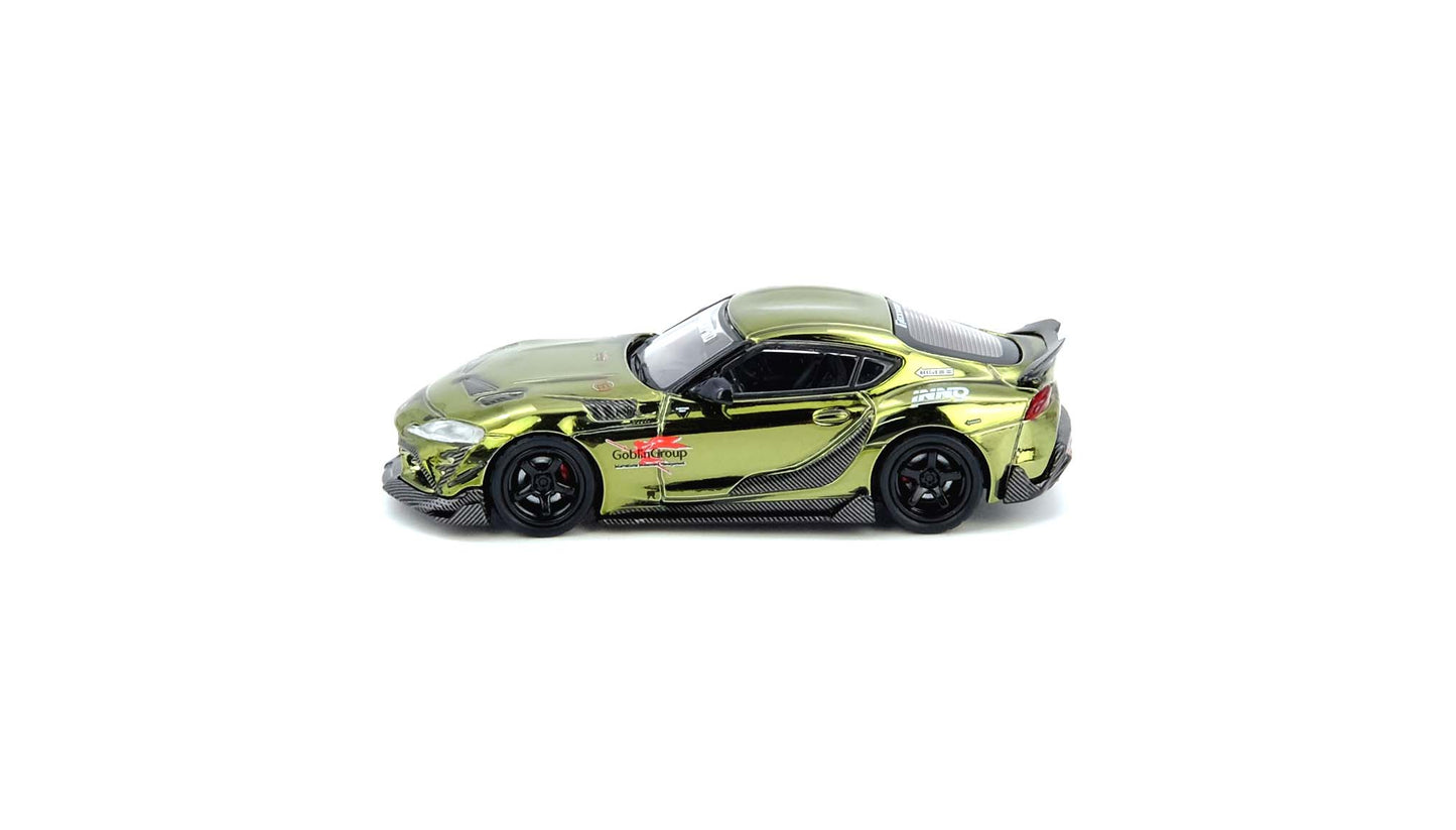 1/64 TOYOTA SUPRA A90 DARWIN PRO Matt Green - Inno64 - IN64-A90DP-MATGR