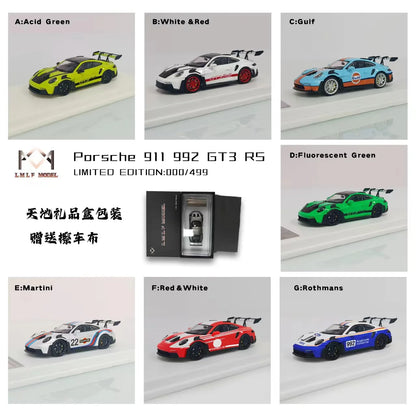 1:64 Porsche 911 992 GT3 RS (7 Colours)