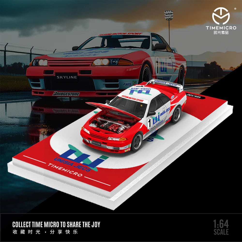 1/64 Nissan GTR R32 Racing Livery (2 Colours)  - Time Micro