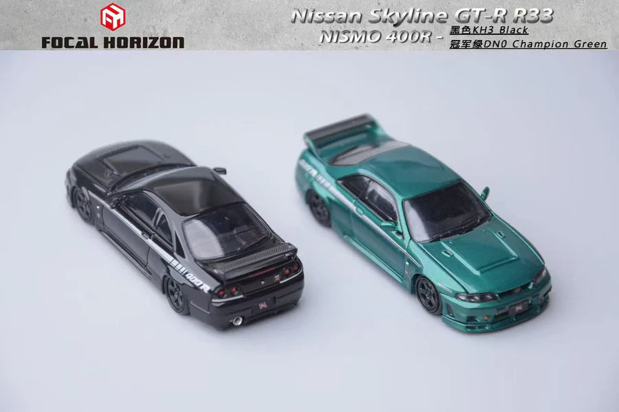 1:64 Nissan Skyline GT-R 4th Generation R33 Nismo 400R Version (2 Colors) - Focal Horizon