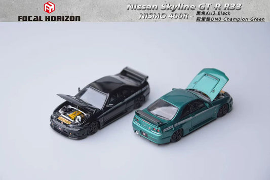 1:64 Nissan Skyline GT-R 4th Generation R33 Nismo 400R Version (2 Colors) - Focal Horizon