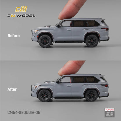 1/64 Toyota Sequoia Gray - CM Models - CM64-SEQUOIA-06