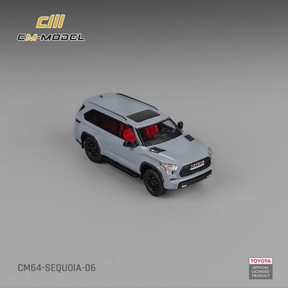 1/64 Toyota Sequoia Gray - CM Models - CM64-SEQUOIA-06