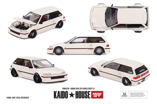 1/64  HONDA CIVIC (EF) KAIDO STREET V1 - Kaido House - MGTKHMG246