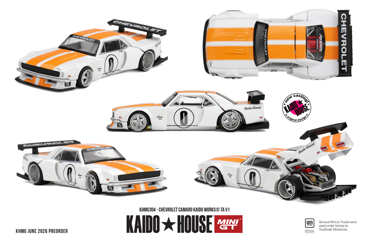 1/64 CHEVROLET CAMARO KAIDO WORKS TA V1 - Kaido House - MGTKHMG304