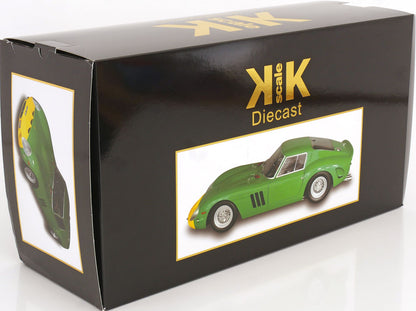 1/12 1962 Ferrari 250 GTO David Piper Racing, green - KKDC120126 - KK Diecast