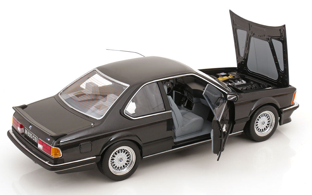 1/12 BMW M635 CSI 1987 schwarz-metallic - KK Scale - KKDC120163