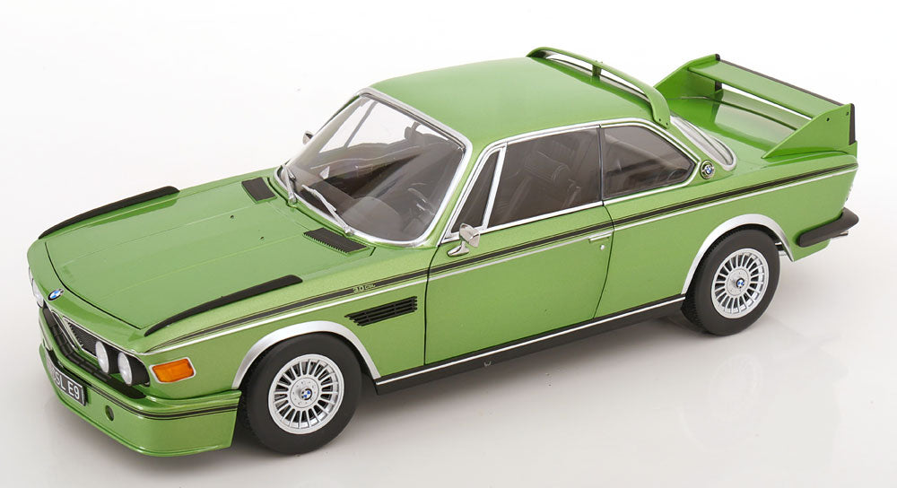 1/12 1973 BMW 3.0 CSL E9, green metallic - KK Scale - KKDC120231