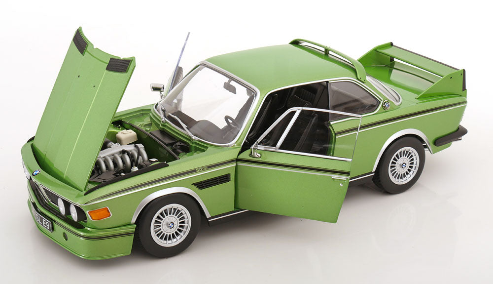 1/12 1973 BMW 3.0 CSL E9, green metallic - KK Scale - KKDC120231