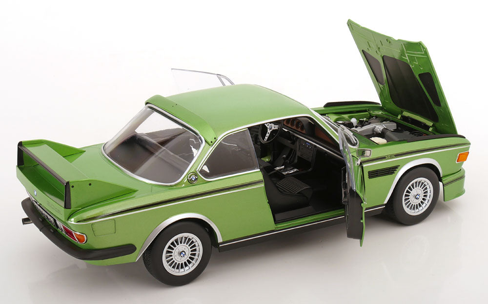 1/12 1973 BMW 3.0 CSL E9, green metallic - KK Scale - KKDC120231