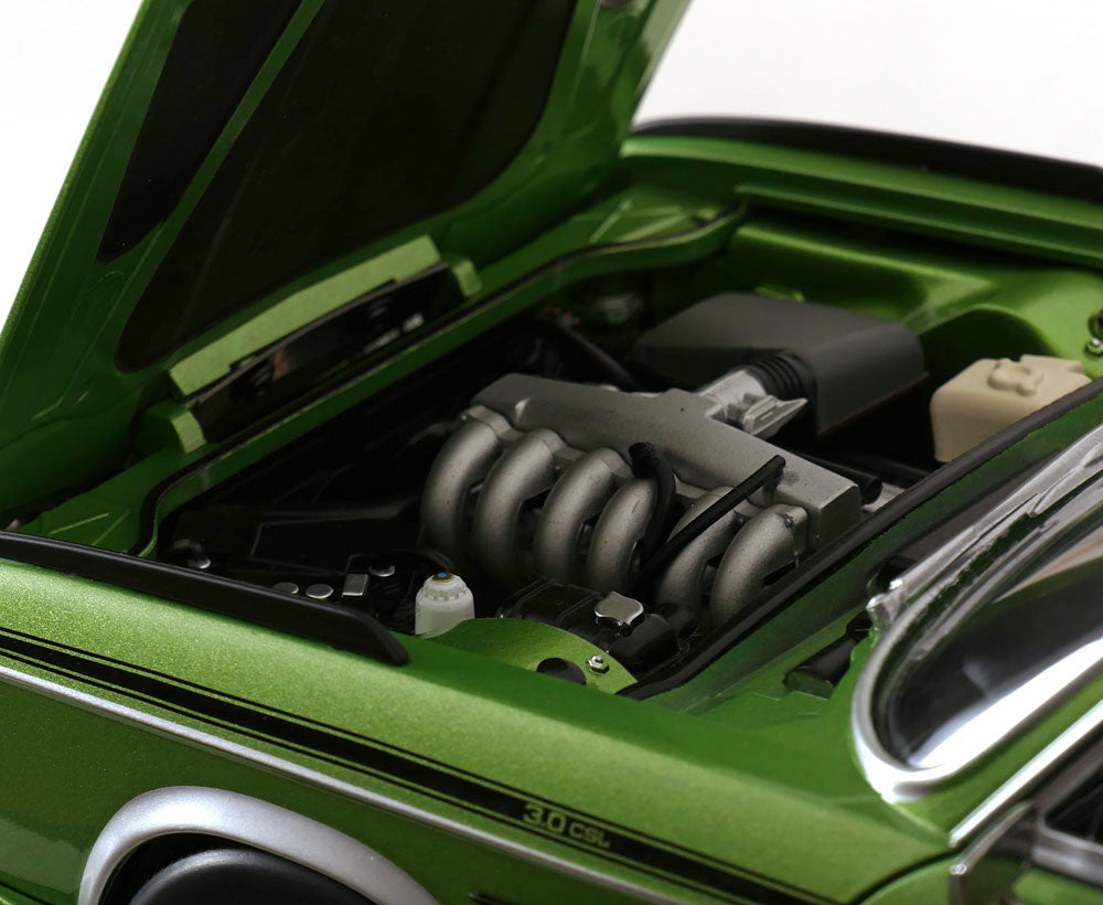 1/12 1973 BMW 3.0 CSL E9, green metallic - KK Scale - KKDC120231