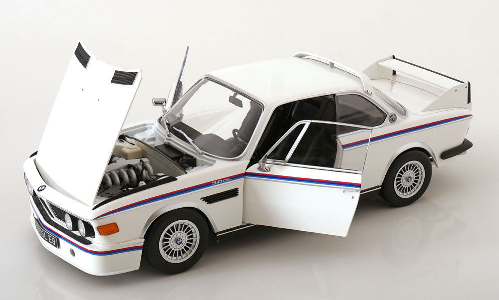 1/12 1973 BMW 3.0 CSL E9, white - KK Scale - KKDC120232