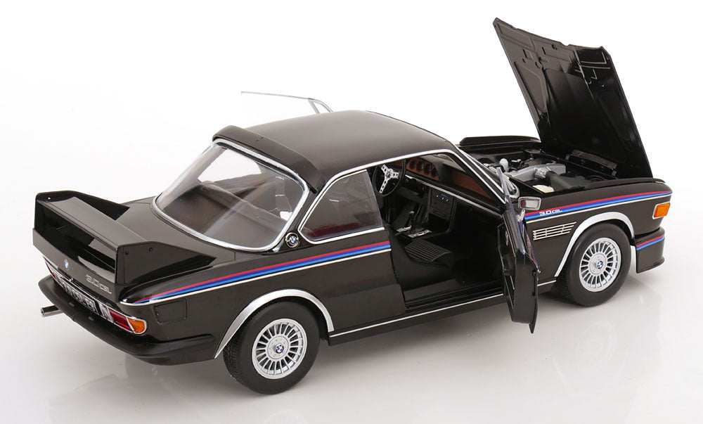1/12 1973 BMW 3.0 CSL E9, black - KK Scale - KKDC120233