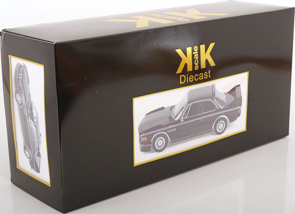 1/12 1973 BMW 3.0 CSL E9, black - KK Scale - KKDC120233