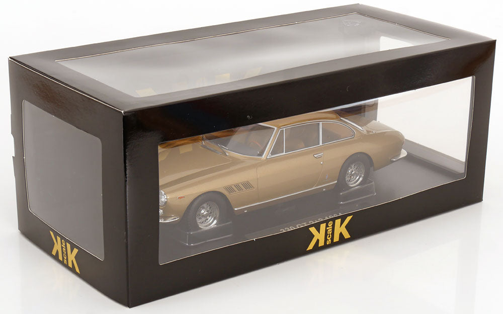 1/18 Ferrari 330 GT 2+2 1964 goldmetallic - KK Scale - KKDC180426