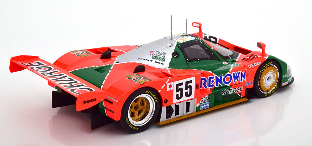 1/18 - 1991 Mazda 787B #55 Winner Le Mans, Weidler/Herbert/Gachot  - KK Scale