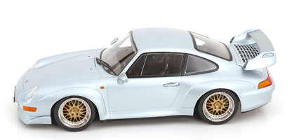 1/18 - Porsche 911 993 GT2 COUPE 1996 - CERCHI BBS - BBS RIMS - SILVER - KK Diecast - KKDC181421B