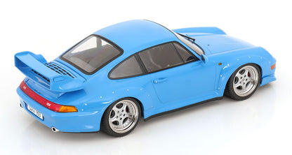 1/18 - Porsche 911 993 GT2 COUPE 1996 - CERCHI SPEEDLINE - SPEEDLINE RIMS - LIGHT BLUE - KK Diecast - KKDC181423S