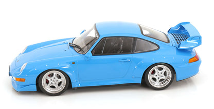 1/18 - Porsche 911 993 GT2 COUPE 1996 - CERCHI SPEEDLINE - SPEEDLINE RIMS - LIGHT BLUE - KK Diecast - KKDC181423S
