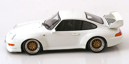 1/18 - Porsche 911 993 GT2 COUPE 1996 - CERCHI BBS - BBS RIMS - WHITE - KK Diecast - KKDC181424B