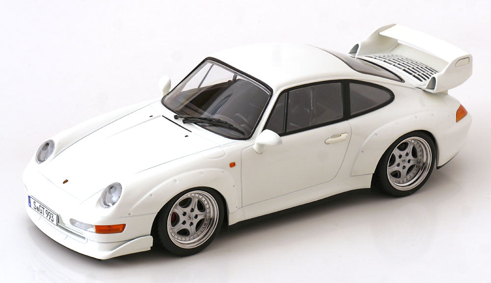 1/18 - Porsche 911 993 GT2 COUPE 1996 - CERCHI SPEEDLINE - SPEEDLINE RIMS - WHITE - KK Diecast - KKDC181424S