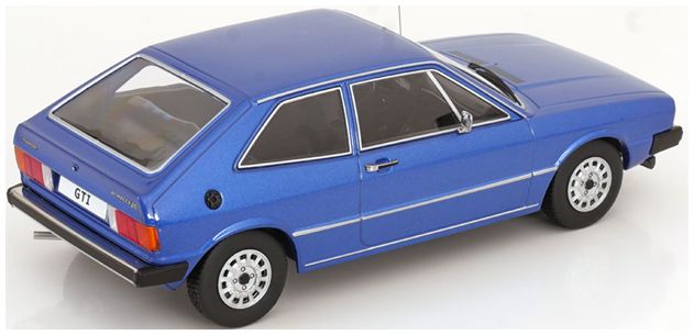 1/18 - VOLKSWAGEN - SCIROCCO MKI GTi 1976 - BLUE MET - KK Diecast - KKDC181371