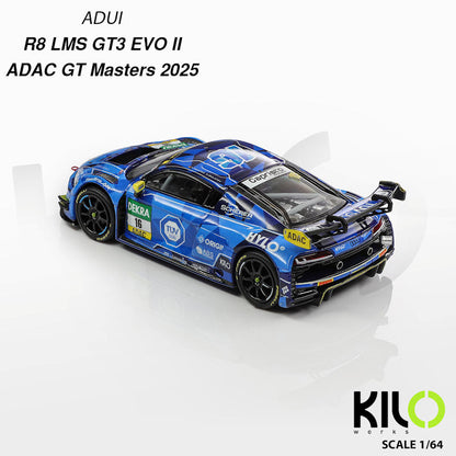 1/64 Audi R8 LMS GT3 EVO II ADAC GT Masters 2025 #16  - KiloWorks - KLW0036-2