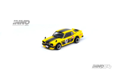 1/64 - NISSAN SKYLINE 2000 GT-R (KPGC10) YELLOW - INNO64