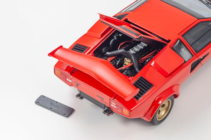 1/18 - Lamborghini Countach LP 5000 Quattrovalvole Red/Black interior - Kyosho - K08320RBKG