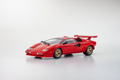 1/18 - Lamborghini Countach LP 5000 Quattrovalvole Red/Black interior - Kyosho - K08320RBKG