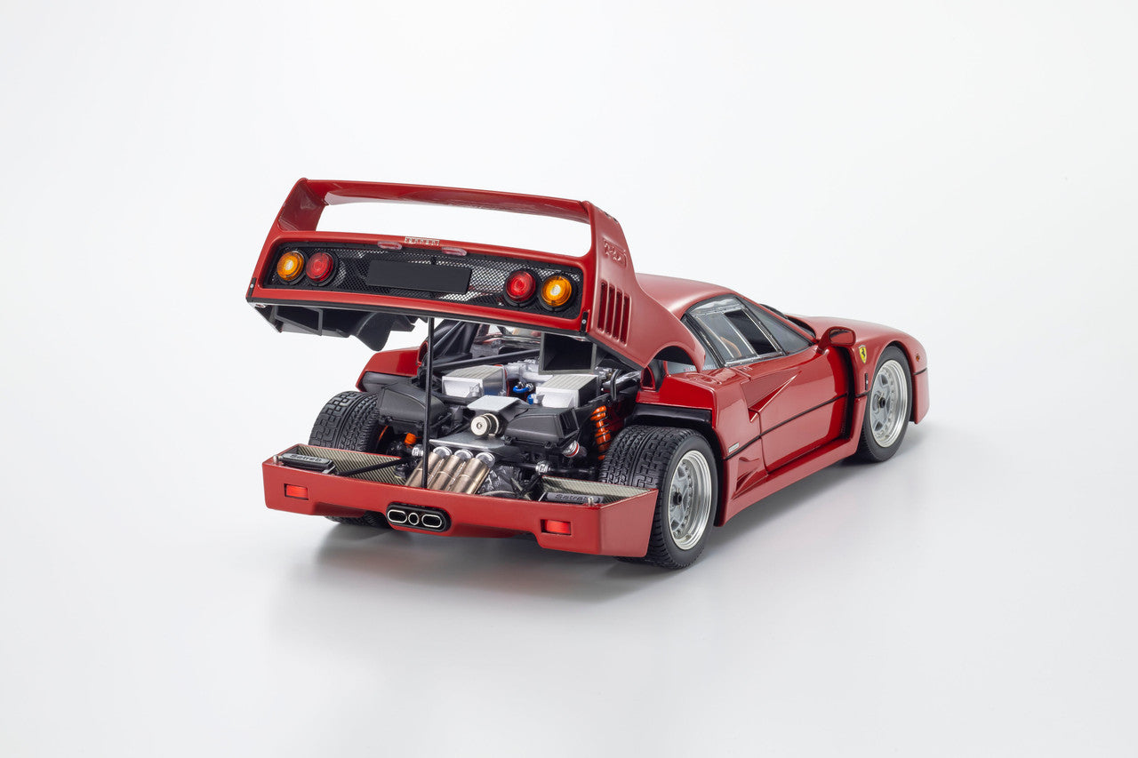 1/18 Ferrari F40 Light Blue Metallic / Red - Kyosho - 2 colour options