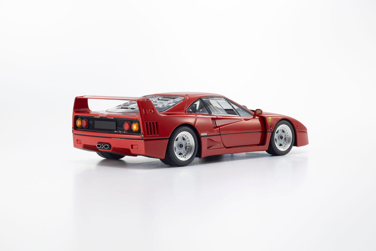 1/18 Ferrari F40 Light Blue Metallic / Red - Kyosho - 2 colour options