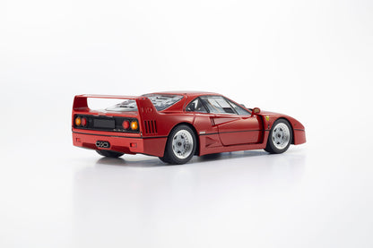 1/18 Ferrari F40 Light Blue Metallic / Red - Kyosho - 2 colour options