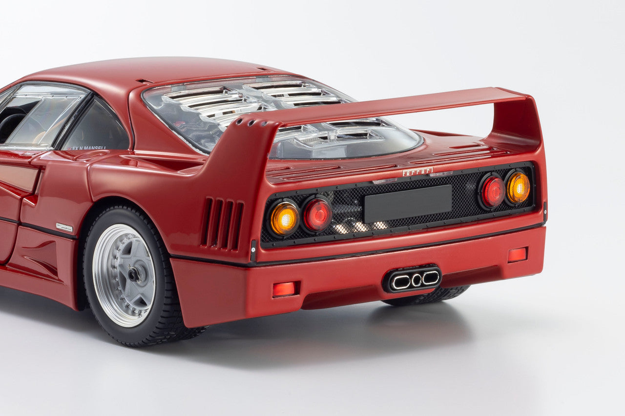 1/18 Ferrari F40 Light Blue Metallic / Red - Kyosho - 2 colour options